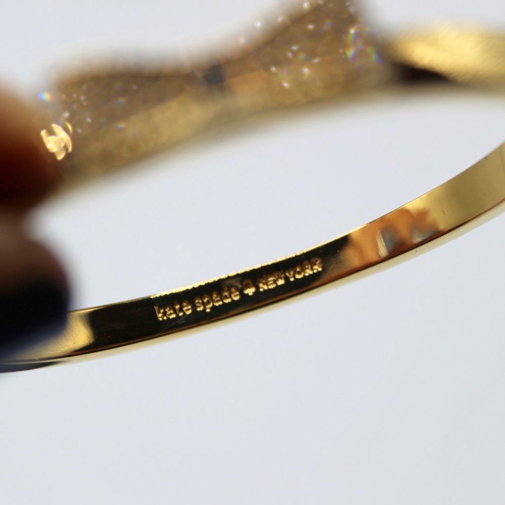 Kate Spade CZ Mini Box Bangle Bracelet - Picture 3 of 4